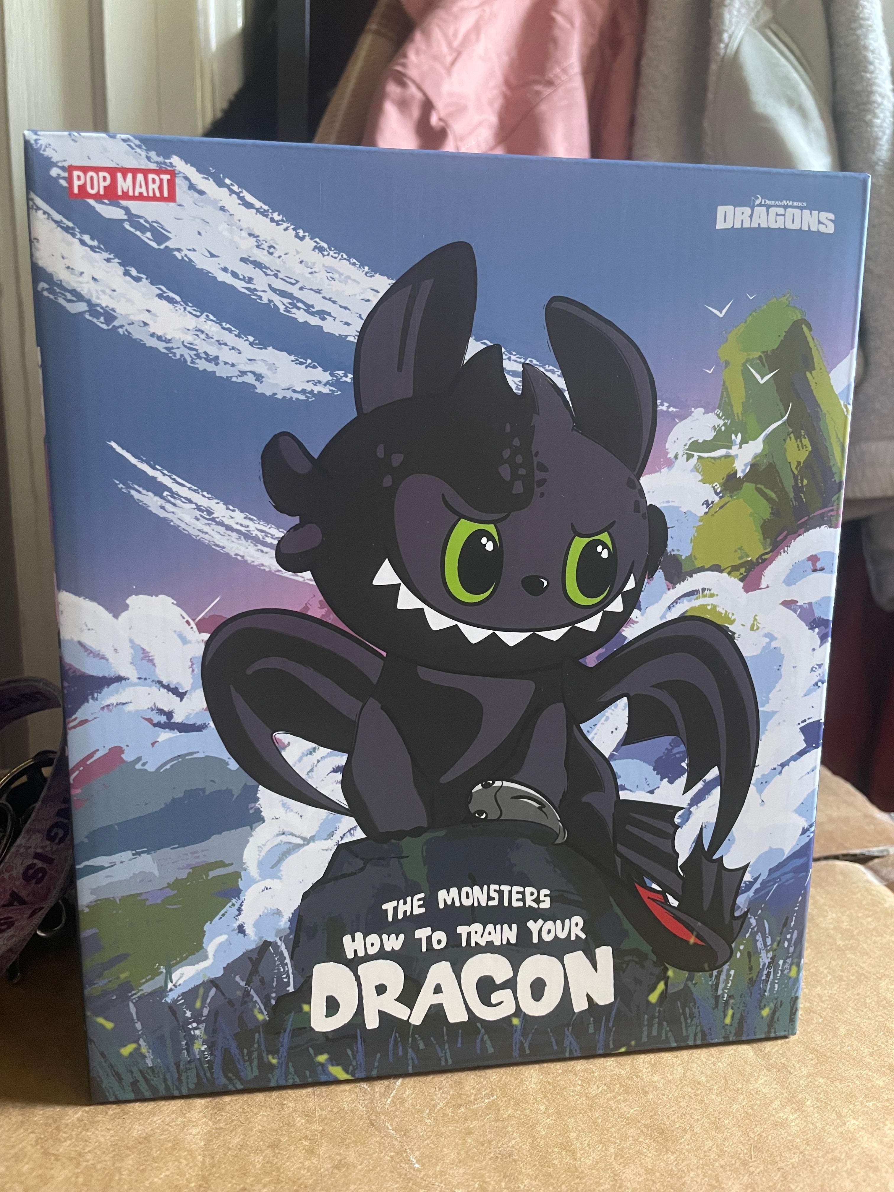 The Monsters How to Train Your Dragon - White Fury - Labubu