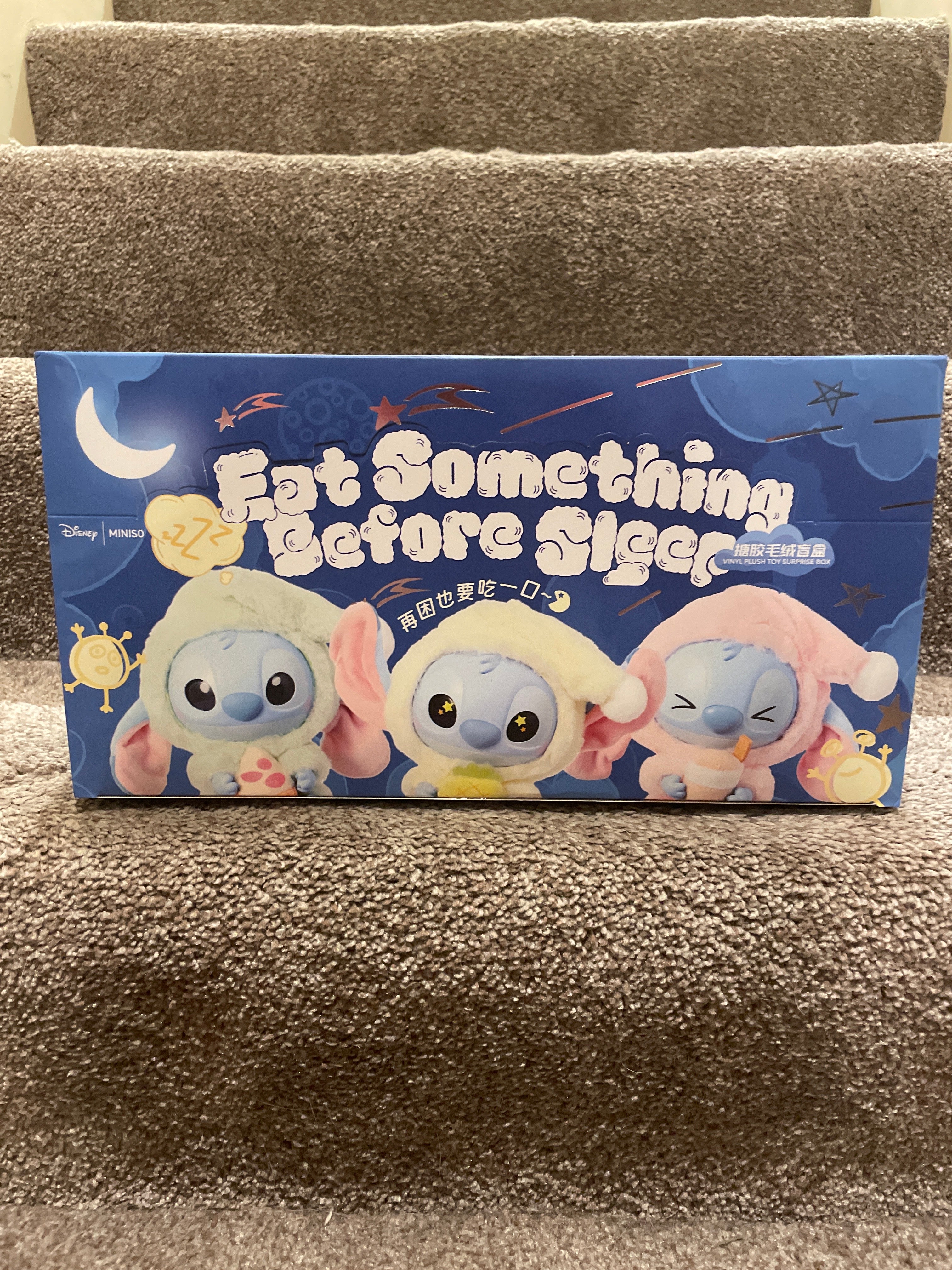 Miniso & Disney’s Stitch Eat Something Before Sleep Case