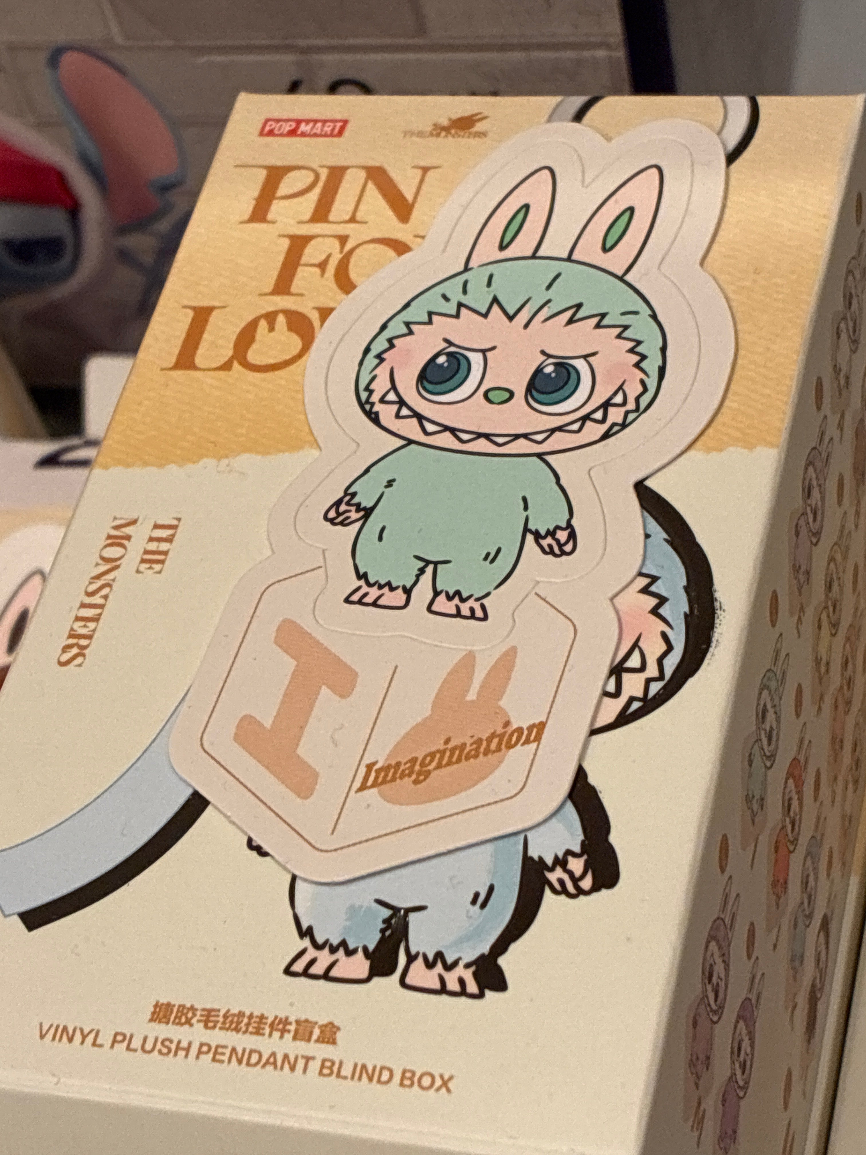 “i” Pin For Love Labubu